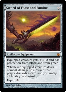 Sword of Feast and Famine Mirrodin Besieged